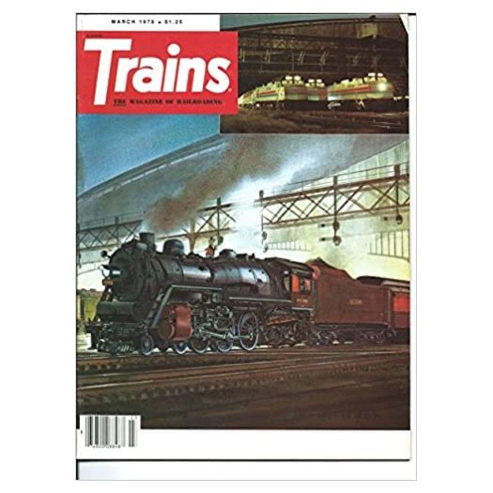 Trains Magazine March 1978 - Vol 38 No. 5 (Collectible Single Back Issue Magazin